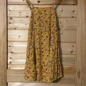 Old Navy Yellow Floral Dress